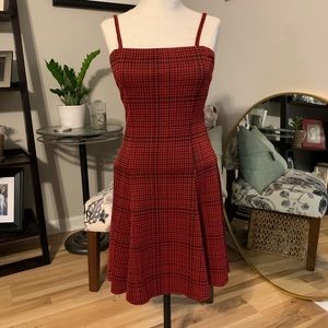 Hounds tooth dress ◾️🟥◾️